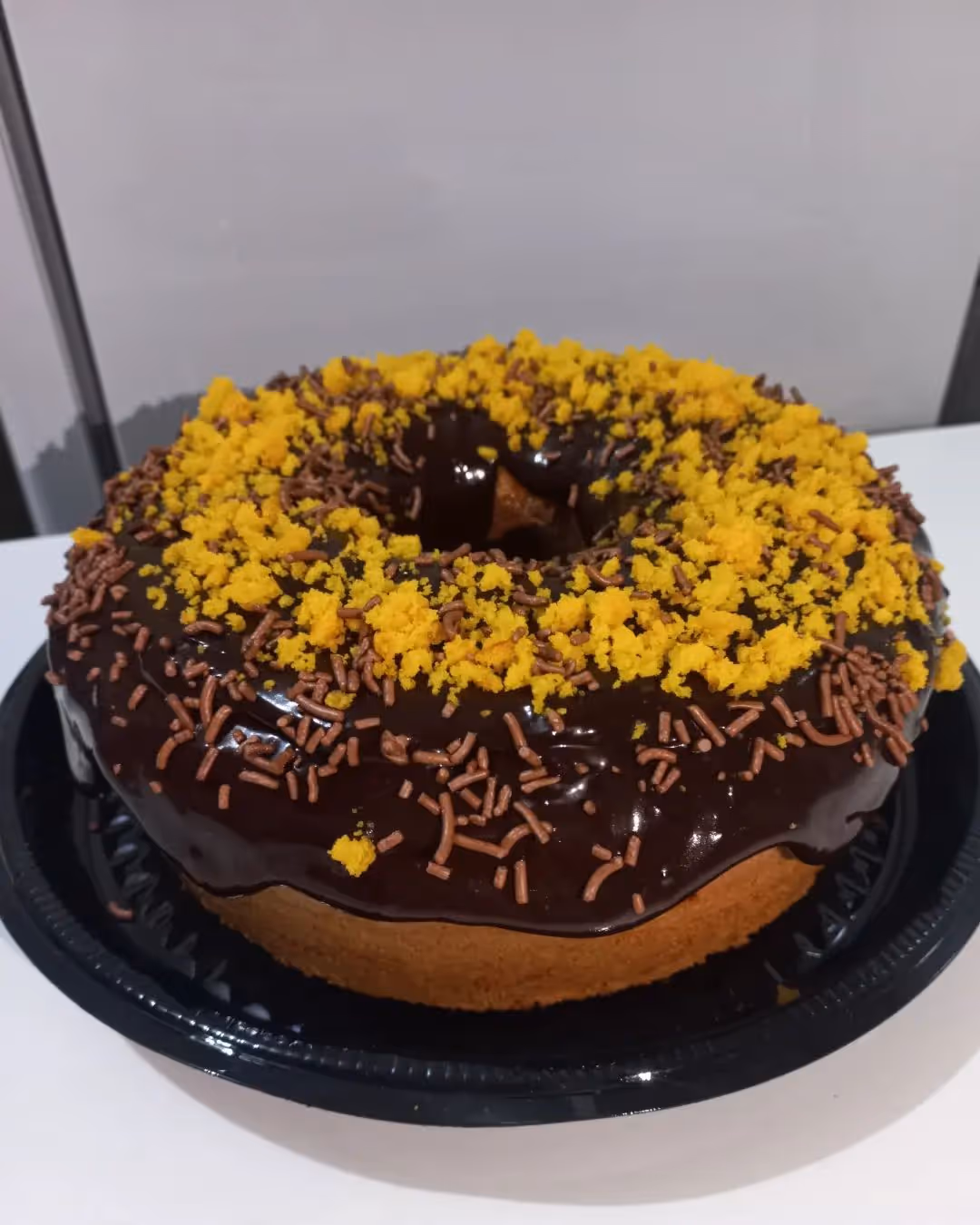 Bolo de Cenoura com Chocolate