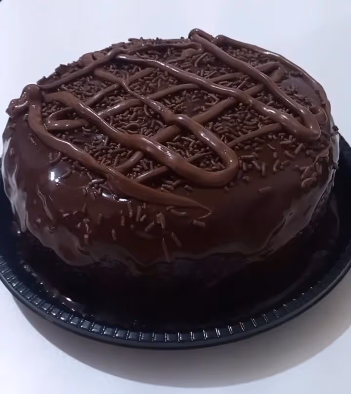 Bolo Vulcão Chocolatudo
